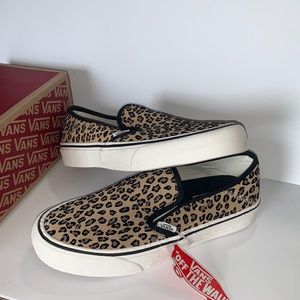 SOLD — New - Vans Minileopard Slip-Ons